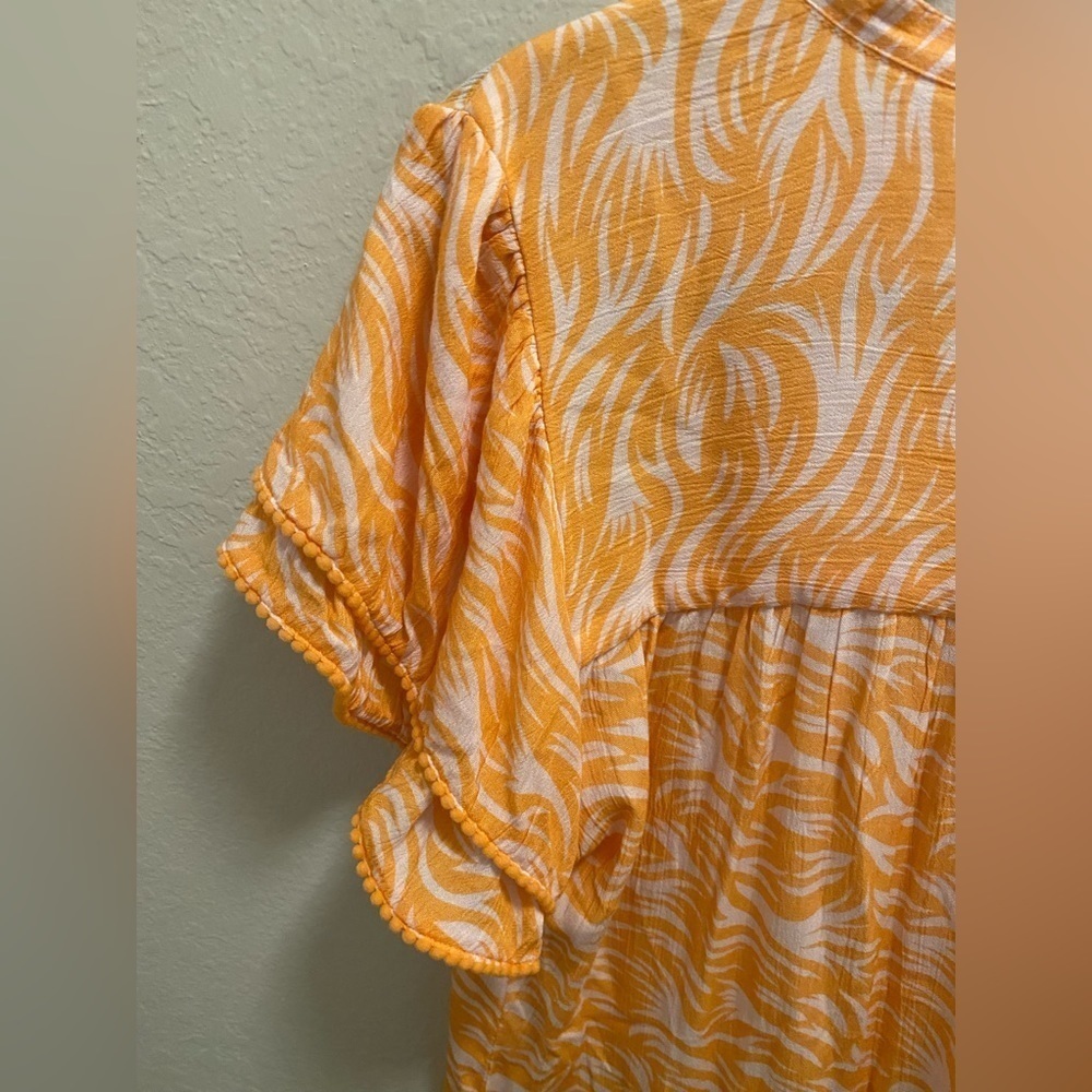HIHO Women's Creamsicle Kelly Shift Dress Size Medium - Picture 10 of 12